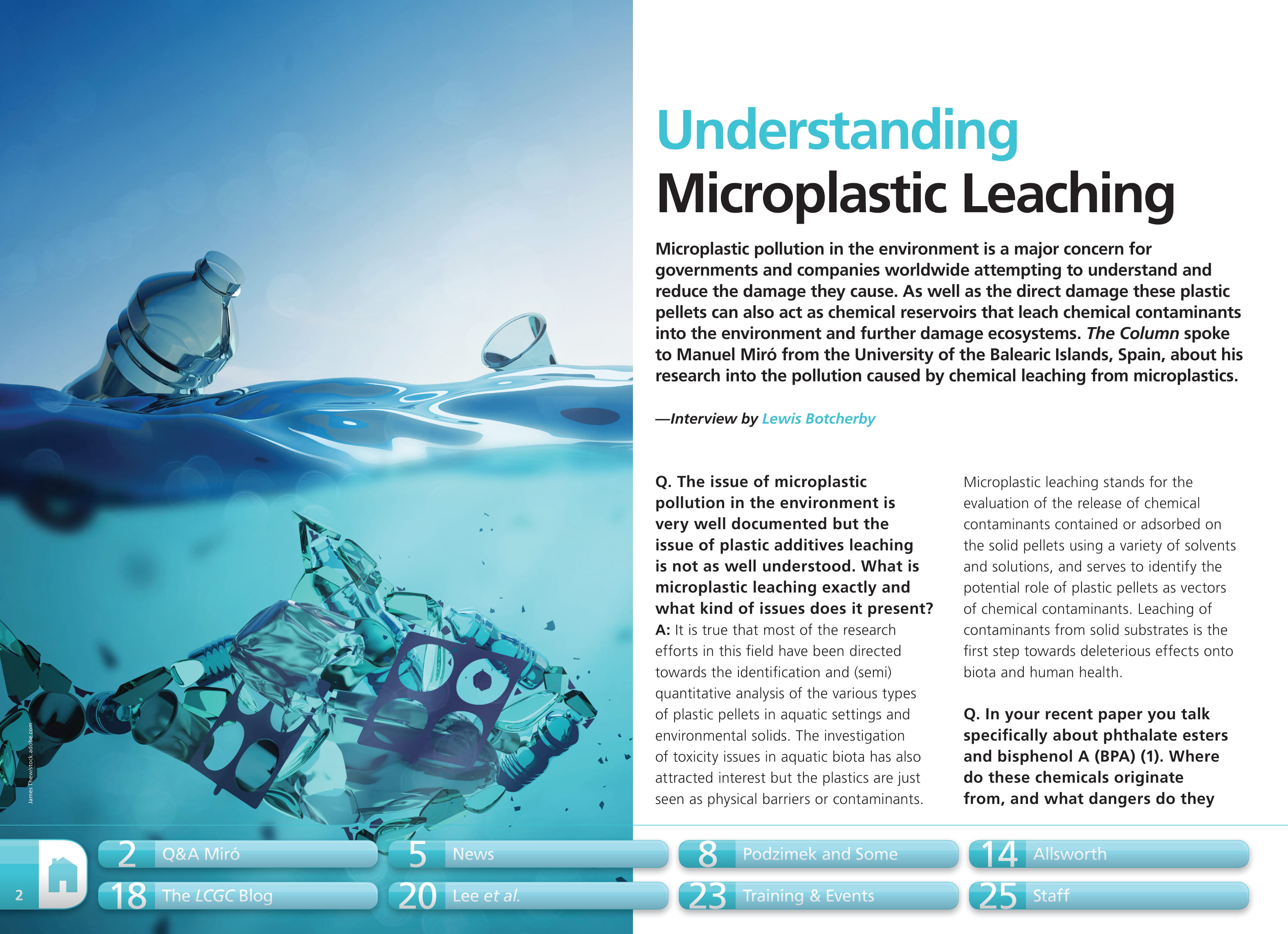 Understanding Microplastic Leaching 